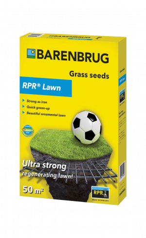Semi per il prato 1 kg Barenbrug,RPR® Lawn,il prato ricreativo autorigenerante con tecnologia Yellow Jacket Biostimulator®