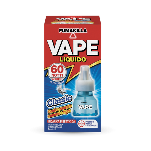 Ricarica Liquida Classic 60 Notti 30ml 4pz