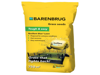 Semi per il prato 5 kg Barenbrug,resilient blue lawn con tecnologia Yellow Jacket Water Manager®