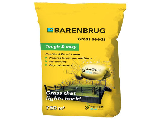 Semi per il prato 5 kg Barenbrug,resilient blue lawn con tecnologia Yellow Jacket Water Manager®