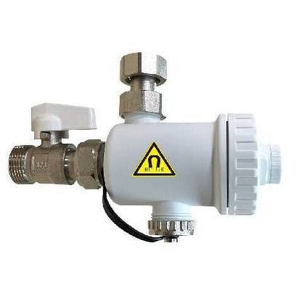 Defangatore magnetico sottocaldaia 3/4" bianco