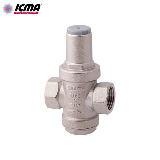 riduttore di pressione mignon ICMA PN25 1/2"FF con presa manometro da 1/4"